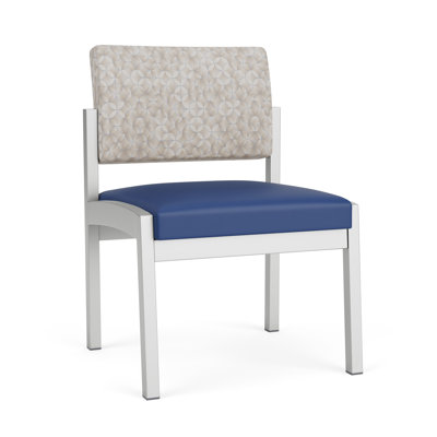 Chaise sans accoudoirs en acier Lenox