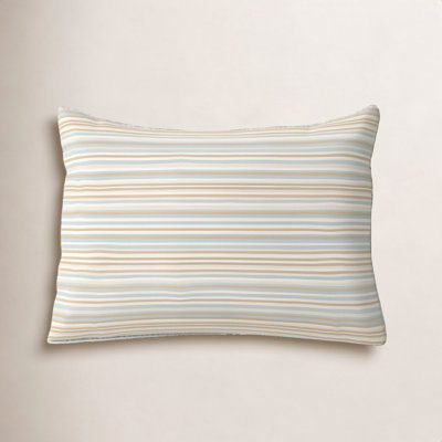 Zoa Striped Sunbrella® Indoor/Outdoor Throw Pillow