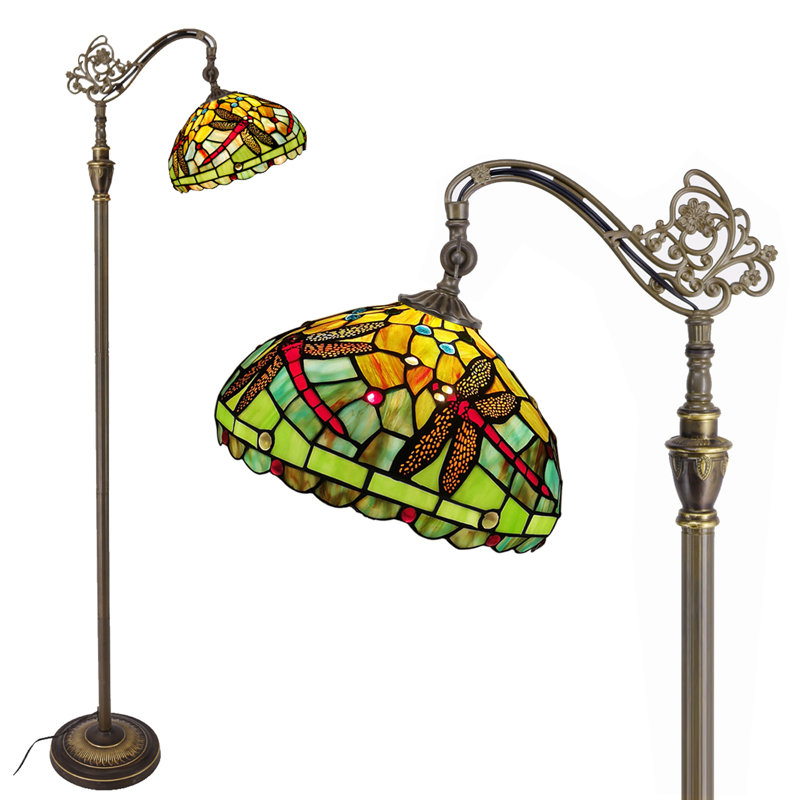 Ensemble de lampes sur pied arquées 67 po Longford