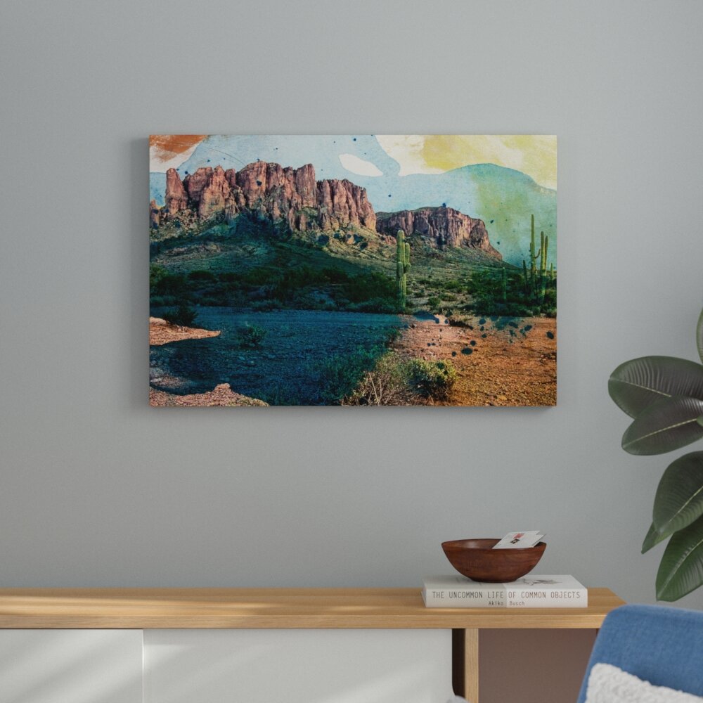 Leinwandbild Arizona Abstract von Sisa Jasper