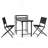 3PCS Patio Bistro Set