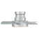 Vox 5 - Blade Indoor/Outdoor Smart Flush Mount Ceiling Fan with Remote Control and LED Light Kit, Works With Alexa and iOS or Android App