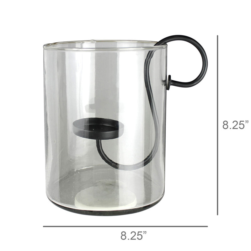 Court Hurricane With Metal Tealight Holder