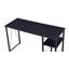 Rectangular Writing Desk With 2 Tier Shelf