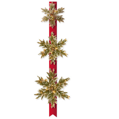 Guirlande de Noël 77 "pré-éclairée