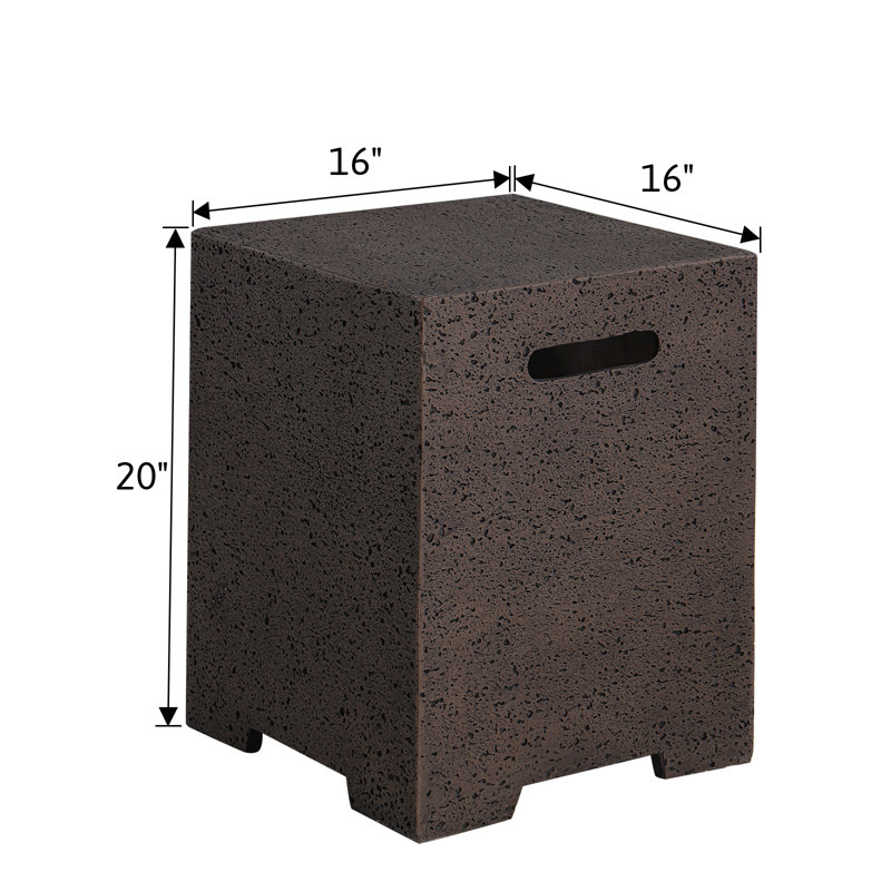 16" Concrete Propane Tank Cover