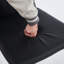 Ensemble de 4 chaises, couleur dorée, siège noir-526164235