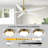 Chanille 5-Blade Solid Wood Ceiling Fan with LED Light and Remote Control-1313818201-1313818200-1313818203