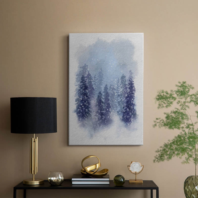 Driven Snow II -Gallery Wrapped Cavas, 18" H x 12" W