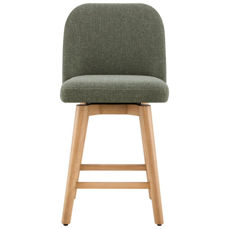 Tabouret de bar Becki Owens for Joss & Main, Mélange de lin performance Marin Twig