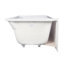 Baignoire de trempage en acrylique 66 po x 32 po Aqua Eden-29272612