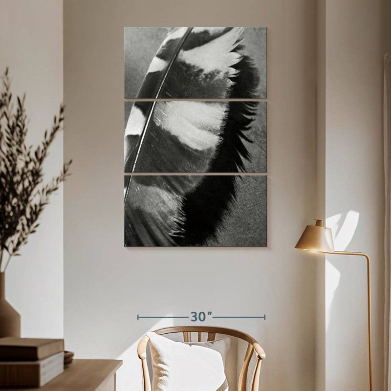 Kerner Feather Shadow II, 65" H x 42" W