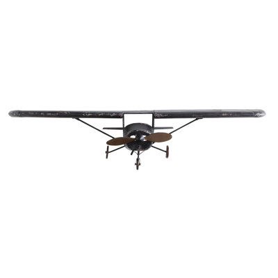 Metal Plane Wall Decor