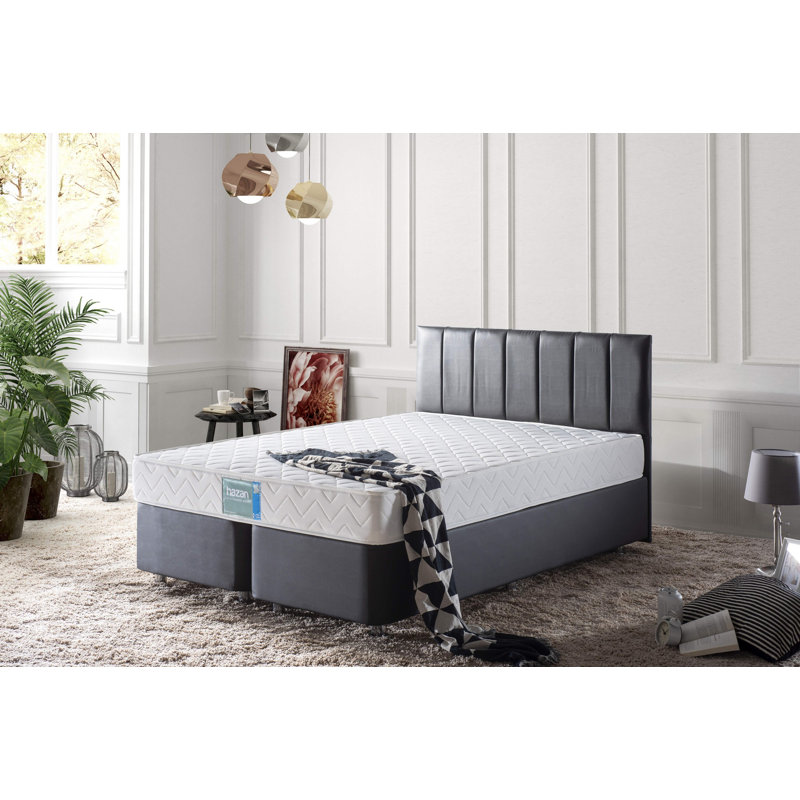 Premium Firm Mattress, Double-Sided, 35.4 x 78.7 x 8.7 Inches | Jacquard Fabric Cover, Multi Spring System for Ultimate Support | Elegant White Design, Perfect for Comfortable Sleep and Modern Bedrooms