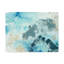 « aqua wave form i », reproduction de peinture à l’acrylique sur toile tendue-407947500