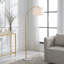 Lampe sur pied arquée 65 po Mendy