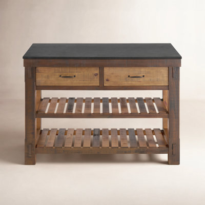 Quartz Top Kitchen Island