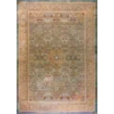 Large Size Magnificent Seafoam Green Color Antique Indian Amritsar Rug