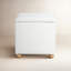 Becka Square Boucle Storage Ottoman-746436211