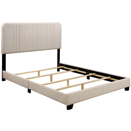 Mercury Row® Delp Upholstered Bed & Reviews | Wayfair