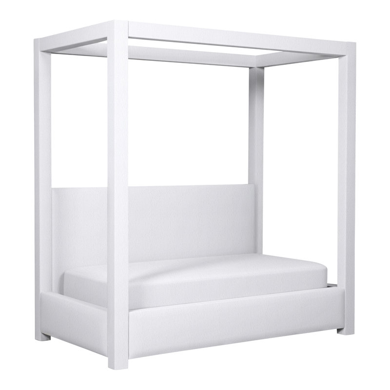 Thom Filicia Home Twin Solid Wood Daybed, Navada Snow