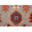 Tapis oriental en laine fait à la main Kazak 5 x 6