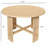Eichorn 5-Piece Solid Wood Dining Table Set With Upholstered Chairs