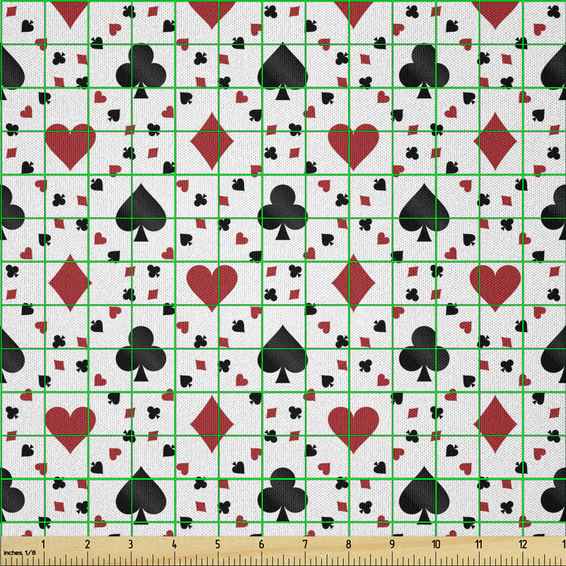 Daevaughn Poker Cards Advertising Holidays Getaways Tourist Destinations Fabric