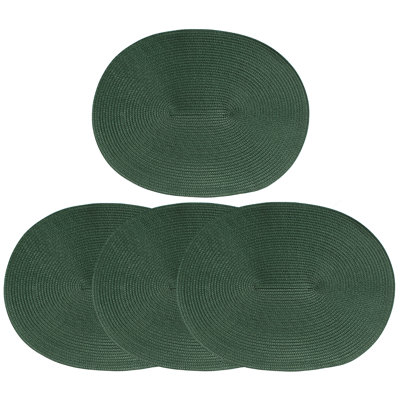 Ensemble de 4 tapis antidérapants pour table de salle à manger London