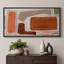 Impression sur toile encadrée orange et brun-107118453-111666035