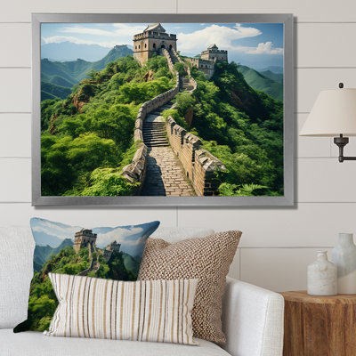 Panorama de la Grande Muraille de Chine - art mural Chine