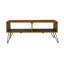 Table basse en bois de pin massif 42 po