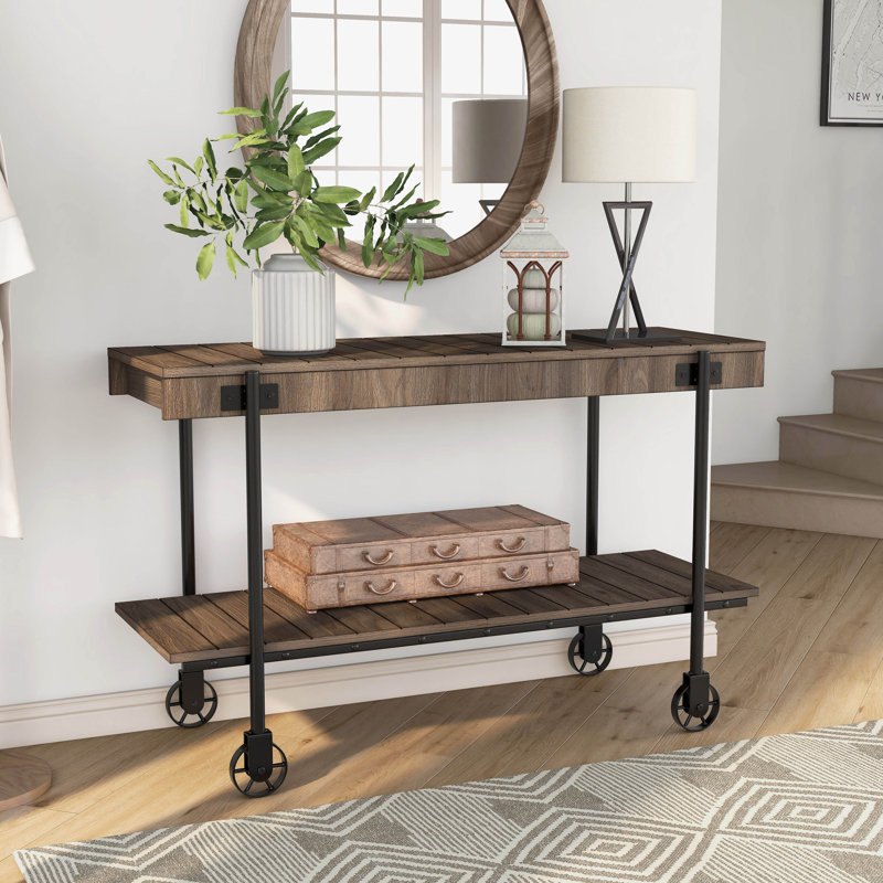 Beaucaire 47.25'' Console Table, Walnut
