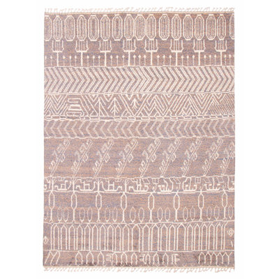 One-of-a-Kind 9'1" X 12'4" New Age Wool Area Rug in