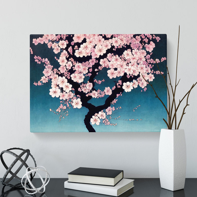 Unbelievable Cherry Blossom Tree Flowers - Wrapped Canvas Print, 35cm H x 50cm W x 3cm D