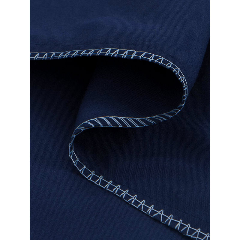 Microfiber - Set of 2, Navy Blue
