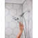 5.5-Inch Handheld Showerhead With Magnetic Docking, 6 Settings