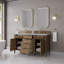 Ensemble de meuble-lavabo double 60 po Dussault-879297747-890863708-890863711