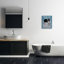 «Sleepy Dog Towel Co.», adorable Boston Terrier, salle de bain sur toile tendue, impression-110398880-110398887