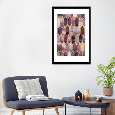 « rêvey teinté vitrail » par elisabeth fredriksson, impression sur toile tendue