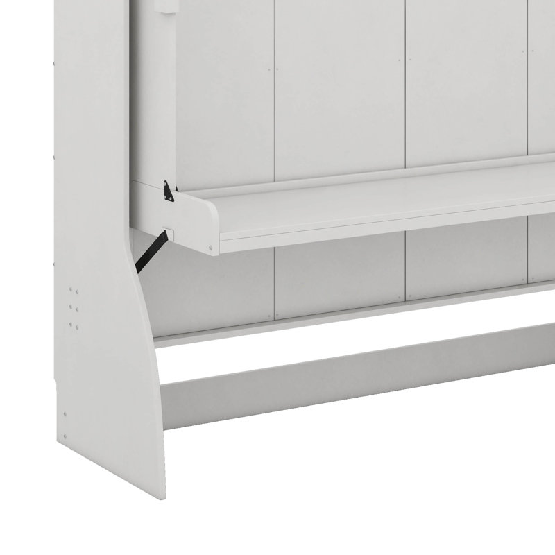 Lit escamotable double avec bureau