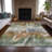 Machine Washable Indoor/Outdoor Xhevrie Beige Rug-112127511
