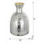 Vase de table en verre