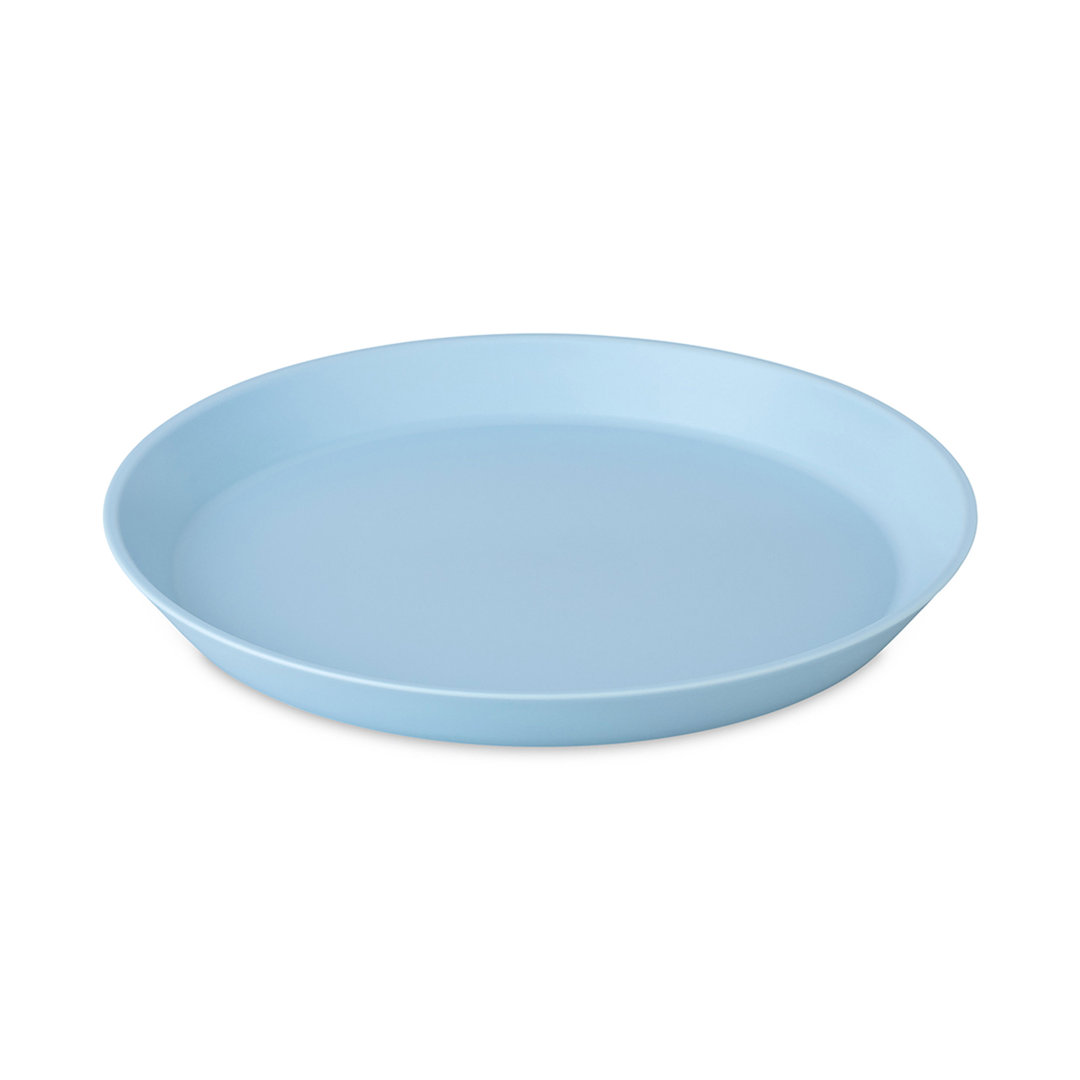 Koziol Teller Connect Nora Plate, Dessertteller, Kunststoff, Sweet Blue, 20.5 cm