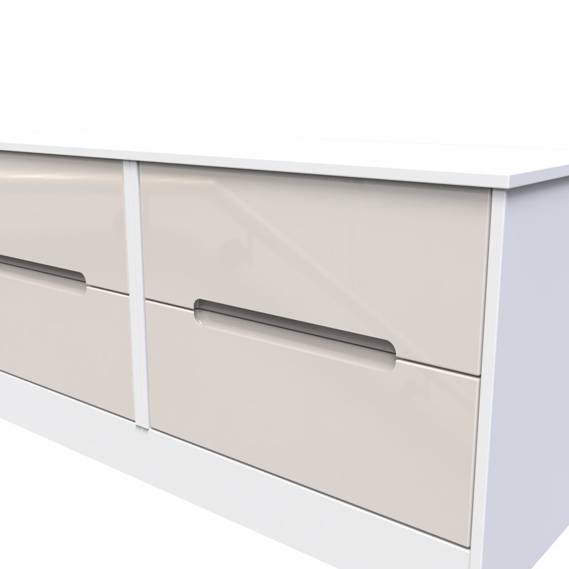 Fully Assembled Lissia 4 - Drawer Chest of Drawers