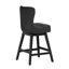 Tabouret de bar pivotant en similicuir Zorla-1272315738