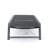 2 Chaise Lounges With Aluminum Frame, Outdoor Mesh Seat, Adjustable , Black And Grey, For Poolside Comfortable Use Pk - Deck Relax In + Grey