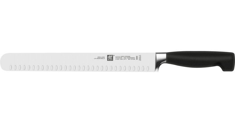 ZWILLING Four Star Slicing Knife, hollow edge, 26 cm