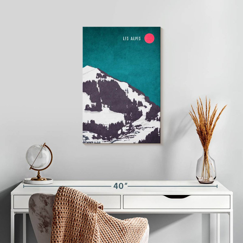 Alvord Les Alpes, H 24 po x l 16 po
