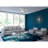 Dempsey Low Profile 44" 4 - Blade Indoor Flush Mount Small Room Ceiling Fan with Lights and Remote-20702929